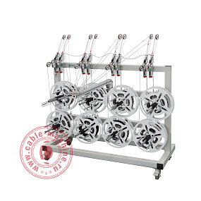 Устройство размотки провода с восемью катушками KS-W231